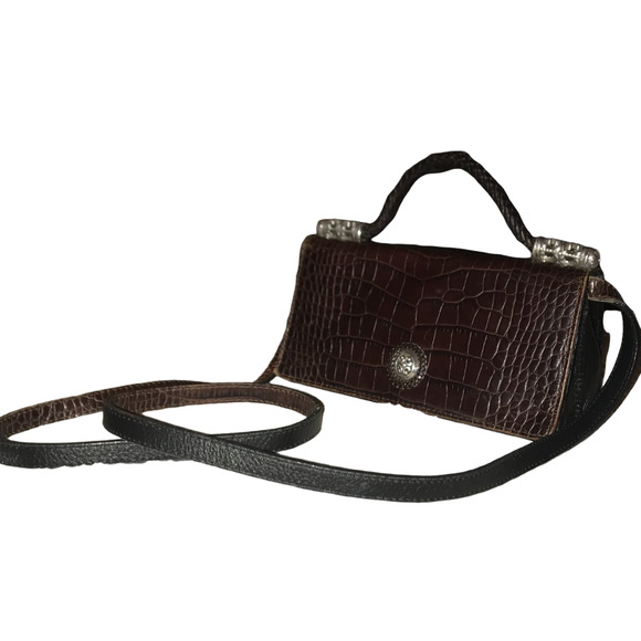 BRIGHTON VINTAGE CONVERTIBLE SHOULDER BAG - Picture 2 of 12